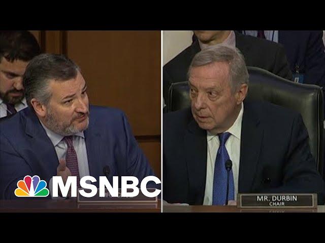 Watch: Durbin Clashes With Cruz Over Judge Jackson Questioning