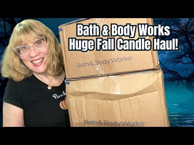 Bath & Body Works Huge Fall Candle Haul!