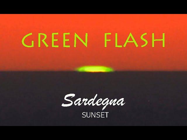 GREEN FLASH - SARDEGNA 2022 - Silvia Ferroni