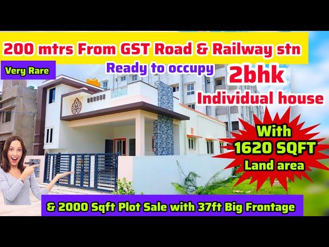 1600 Sqft Land Area 2bhk Individual house300mtr Walkable distance from GST road & Railway station