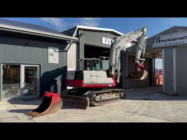 Takeuchi  TB1140 - POWERTILT- 3X BUCKETS - 2007 YEAR - AC