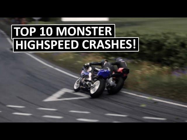 10 MOST TERRIFYING CRASHES!