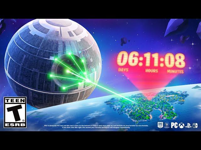 Fortnites DEATHSTAR EVENT Is ALMOST HERE!
