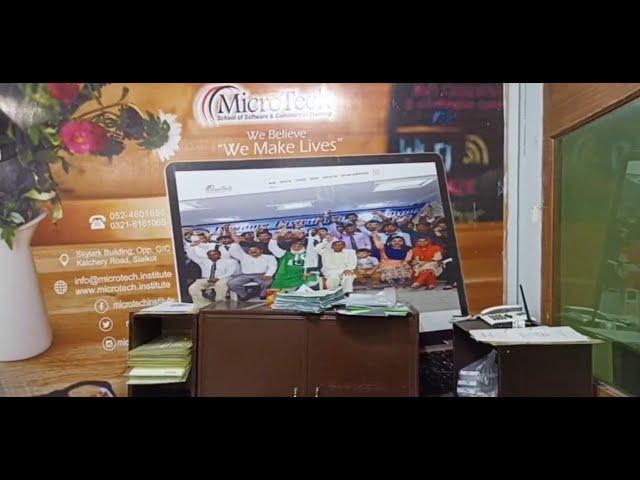 Microtech Institute Sialkot Live on Facebook Import Export Amazon Ebay Services