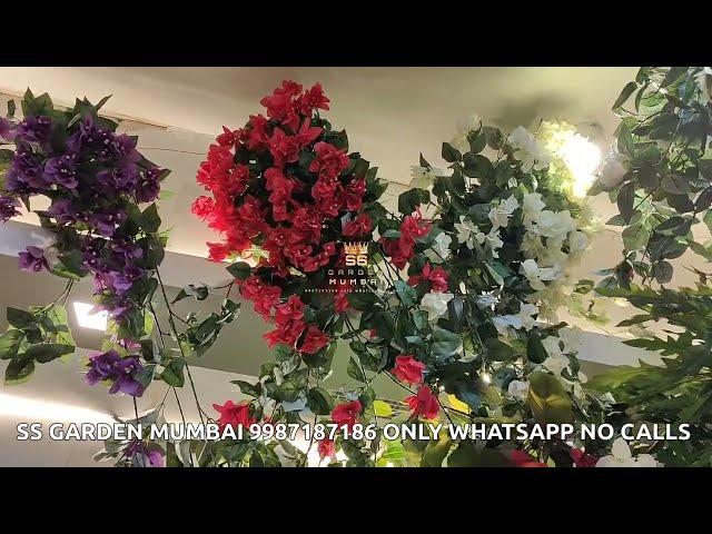 Artificial Flower | Plants | Trees | Vertical Garden | Creepers | Dry Pampas Shop in Mumbai India