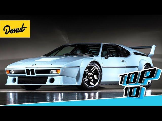 Top 10 Supercars From the 80's | Donut Media