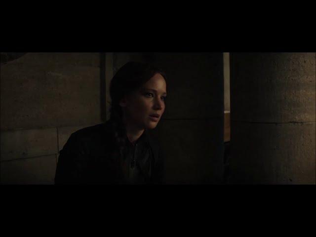 Hunger Games Mockingjay Pt 2 (2015) - You don't disappoint - Haymitch & Katness - after Coin killed