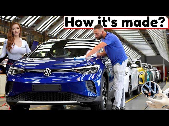 Volkswagen Factory tour2024: Production process [Germany] VW Documentary (Wolfsburg plant)