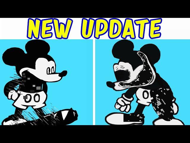 Friday Night Funkin' Vs New Corrupted Mickey Mouse | New Update | Sunday Night