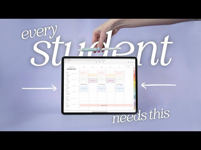 The Ultimate iPad Planner Every Student Needs