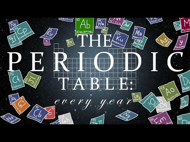 The Periodic Table: Every Year