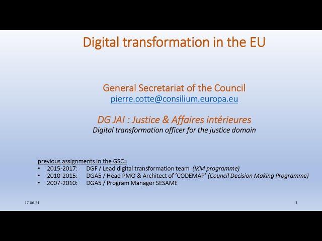 Digital Transformation in the European Union (EU)