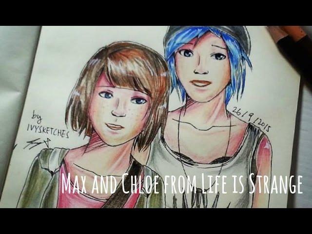 Ivy Speed Paints - (Color Pencils) Max X Chloe from Life is Strange
