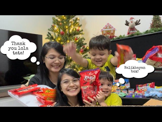 Balikbayan Christmas Boxes galing US! Thank you sa blessings lola Tata | Shanta Woolley