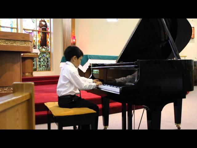 Dussek Piano Sonatina in G Maj. Op.20 No.1, 2nd Mov. by Daniel Chang