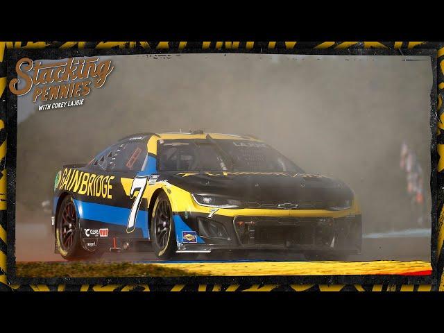 Corey LaJoie breaks down Lap 1 accident at Watkins Glen #stackingpennies