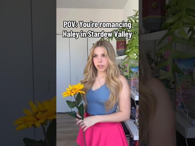 Romancing Haley in Stardew Valley 