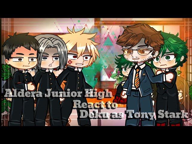 Deku's junior high classmates react to him as Tony stark •|[ BNHA/MHA/MCU ]|•