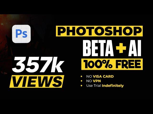 FREE Download and Installation Guide: Adobe Photoshop Beta Unleashed | Generative Fill