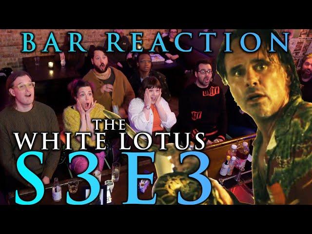 SNAKE SHACK!! // The White Lotus S3x3 Bar REACTION!