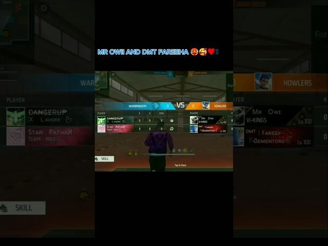 DMT FAREEHA IN MY GAME#freefire #shorts