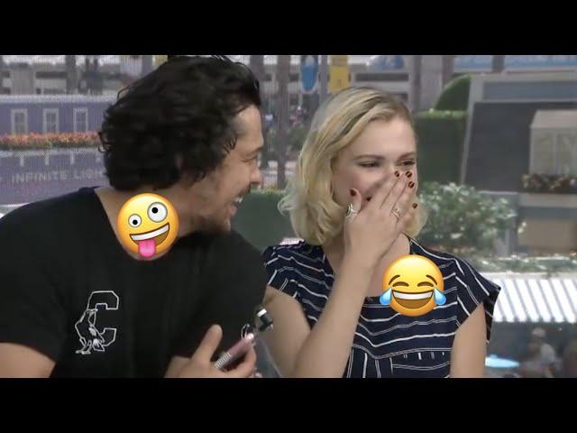 bob & eliza | "you make me laugh, which is good" (basically, bob making eliza laugh) (silly humor)