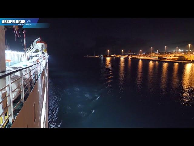 KRITI II  - ANEK LINES - Maneuvers in the ports from the bridge