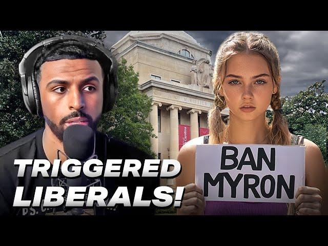 College Girl CRASHED Out Over Myron SPEAKING At Her University!