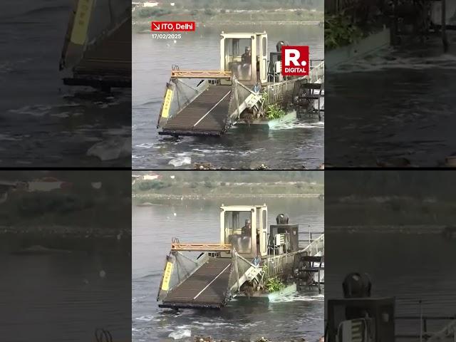 Yamuna River Cleaning Begins, BJP Set To Deliver Poll Promise After Delhi Victory | Delhi Pollution