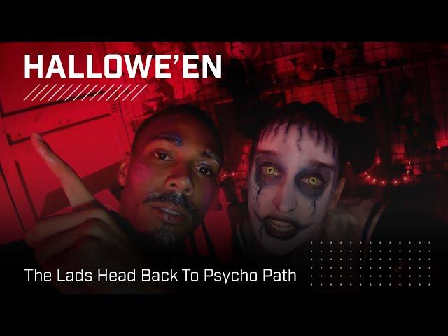 Sunderland Players Return To Psycho Path | Hallowe'en