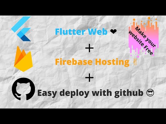 Flutter web Firebase hosting to deploy your Flutter app on the web then connect to GitHub | بلعربي