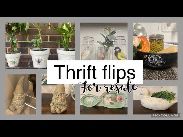 Thrift Flips for profit/Flipping thrifted items to sell in my booth/Thrift store shopping for resale