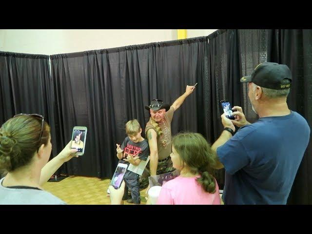 Turtleman at the Outdoor Adventures Expo at the Craig Civic Center Kingwood WV