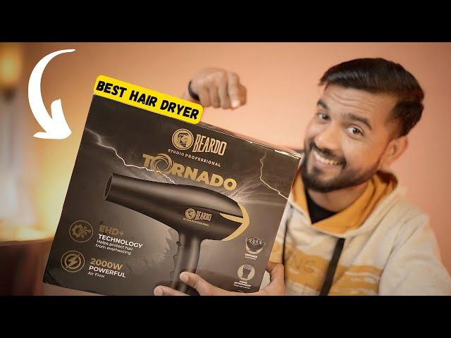 Best Hair Dryer for Men 2025 - Beardo Hair dryer Review TORNADO