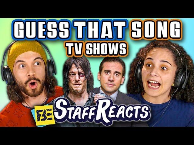 GUESS THAT SONG CHALLENGE: TV SHOWS! (ft. FBE STAFF)