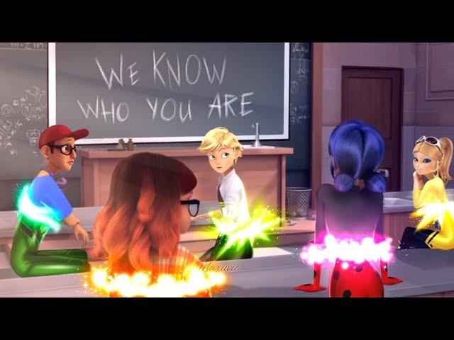 Die Identitäten von Ladybug, Queen Bee, Rena Rouge und Cat Noir werden enthüllt!