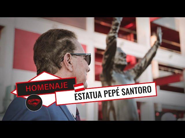 PEPÉ SANTORO ETERNO | Inauguración estatua en el Estadio