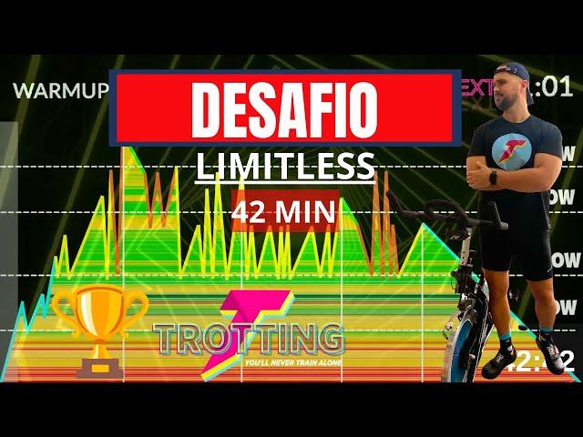 42 min de Desafio de Clase de Spinning con Cambios de Ritmo Apto para Todos los Públicos ‍️