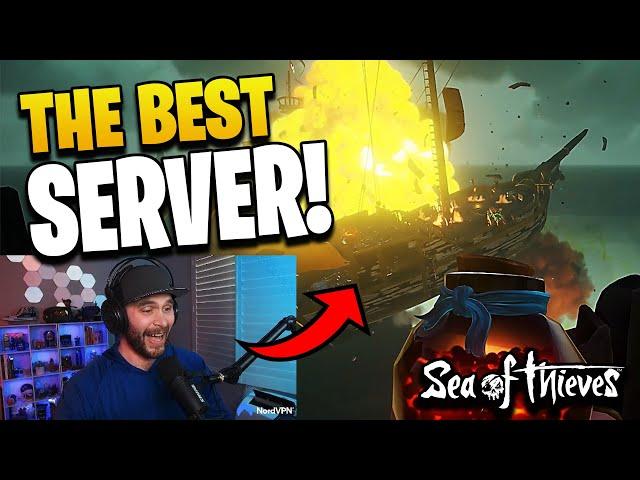 The BEST SERVER We've Ever Had - Ft. @MA5ONtv (Sea of Thieves)