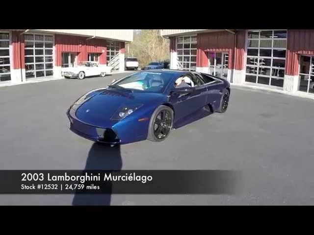 2003 Lamborghini Murcielago #12532 - Cats Exotics