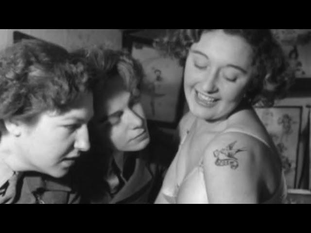 Vintage photos of women with tattoos 1930s and 1960s