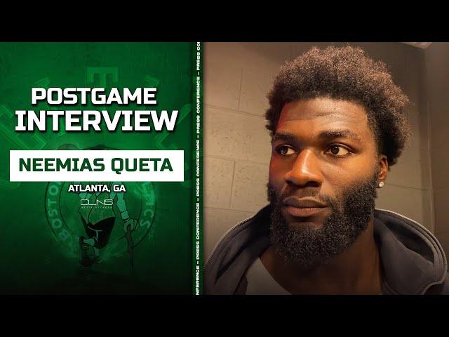 Neemias Queta on FIRST NBA Start | Celtics vs Hawks Postgame