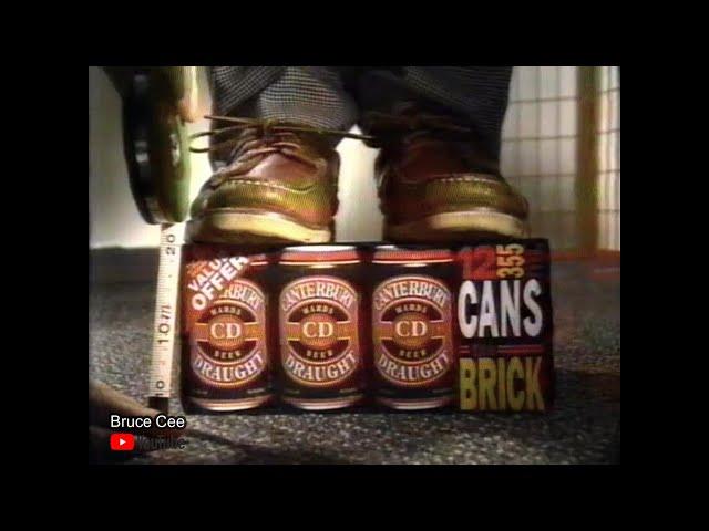 Advert Canterbury Draught Can Dispenser TV NZ VHS