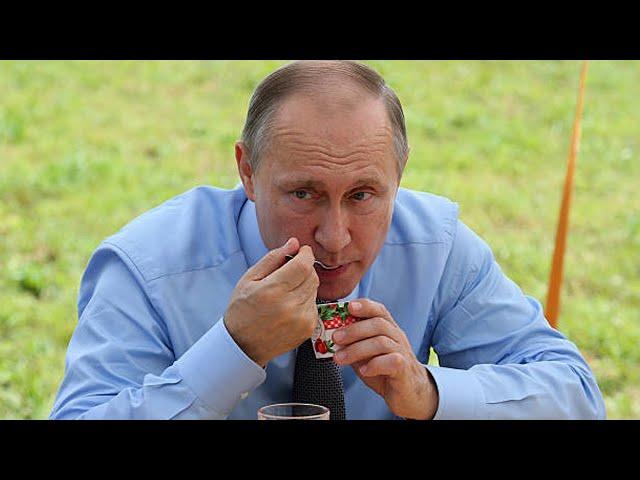 8 Minutes of Putin Eating Food