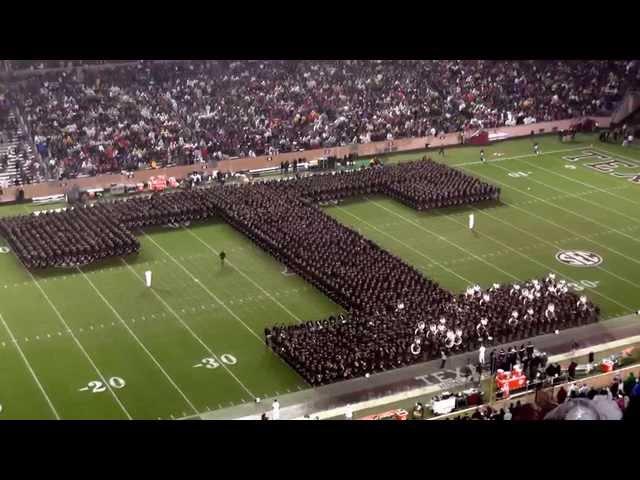 Fightin' Texas Aggie Band Halftime Drill - Missouri Game at Kyle Field on November 15, 2014