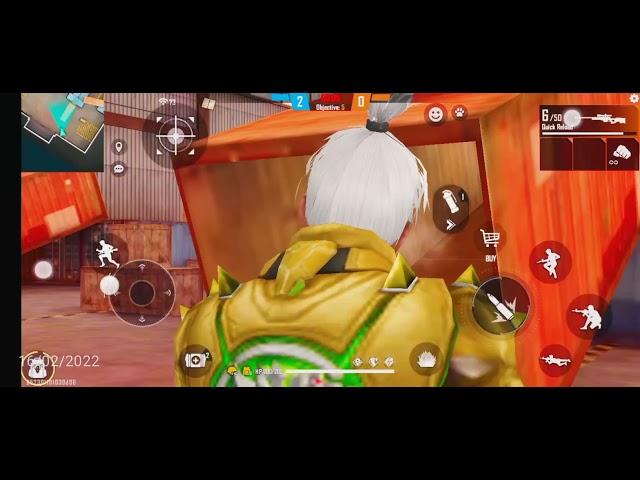 1v1 0-5 se free fire gameplay video vikram gaming 