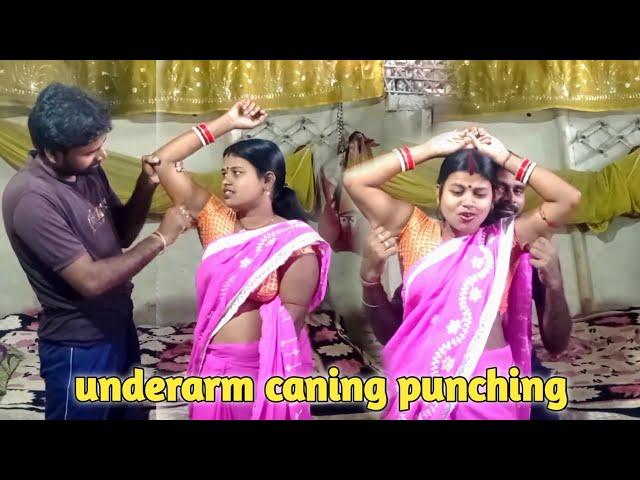 painful underarm pinching punishment | underarm caning punching | family video | raj is back vlogs