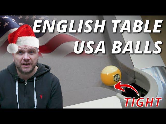 English pool table, American sized balls - Can I break and clear? | 8 Ball pool tips and techniques