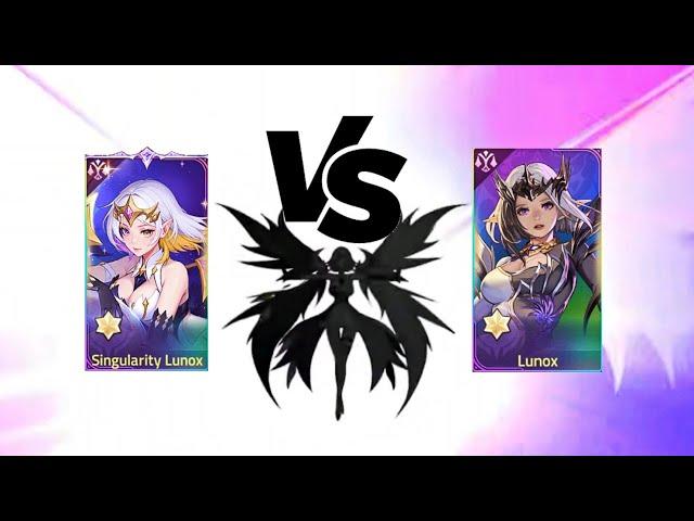 Singularity Lunox vs Lunox - Who's better? | Mobile Legends: Adventure