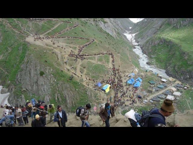 Shri Amarnath Ji Yatra 2022 | बाल्टाल रुट की कठिन चढ़ाईघोड़ेपालकी वालों का अलग रास्ताAmarnath Yatra